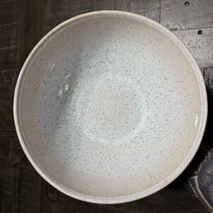 HomeGoods Speckled Ceramic Serving Bowl